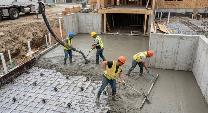 Basement Concrete Installation in Mount Dora, FL