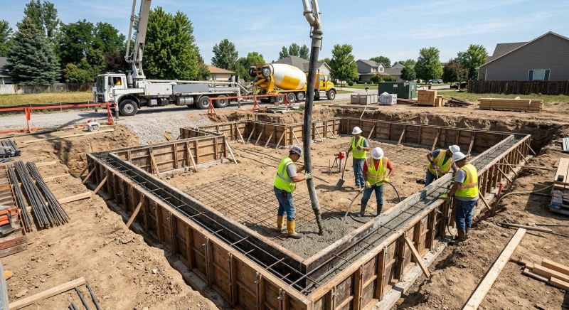 Cement Foundation Installation in Clermont, FL
