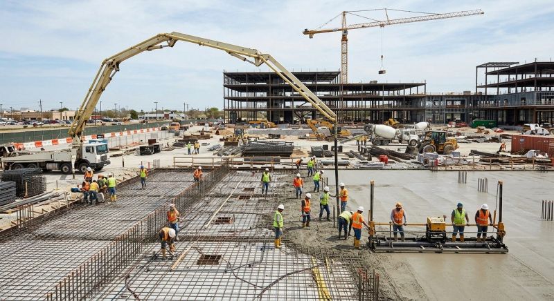 Commercial Slab Construction in Zellwood, FL