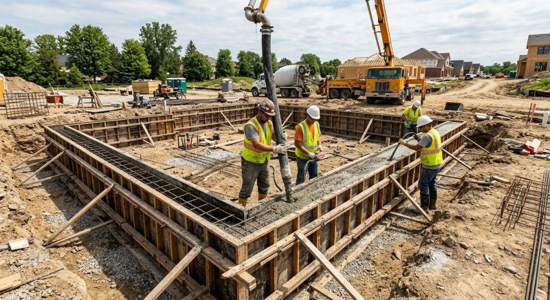 Concrete Foundation Pouring in Clermont, FL