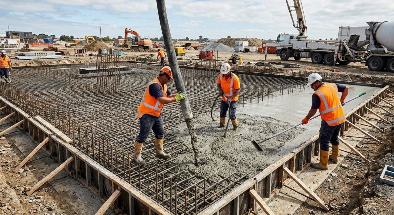 Foundation Wall Pouring in Fruitland Park, FL