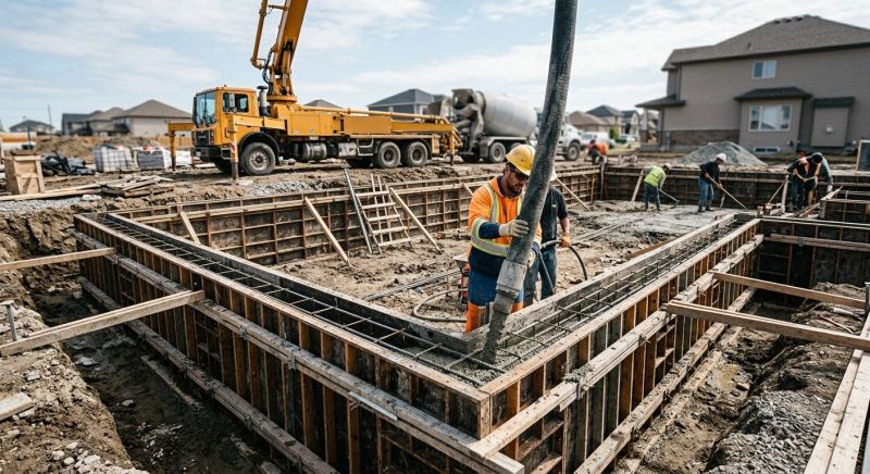 Foundation Wall Pouring in Longwood, FL
