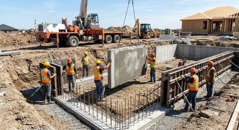 Foundation Wall Pouring in Winter Garden, FL