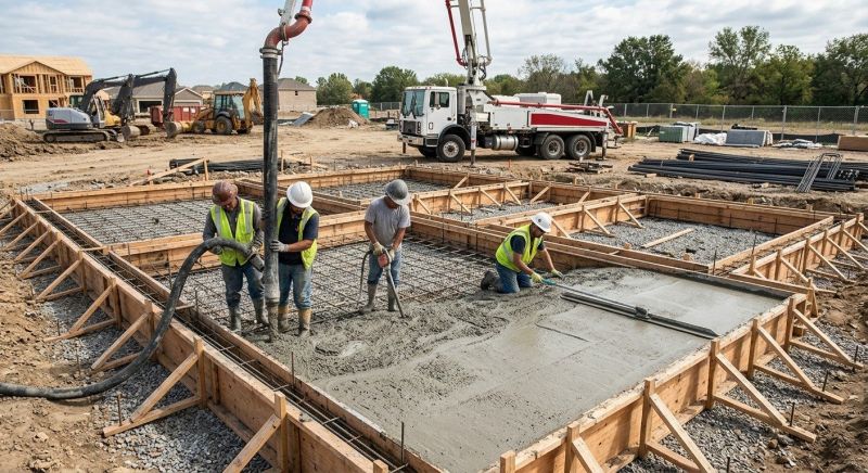 Poured Foundation Installation in Clermont, FL
